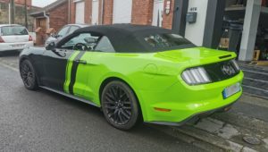 covering ford mustang