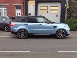 covering range rover