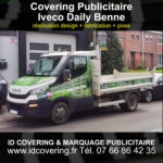 covering iveco daily benne publicitaire