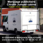 flocage Citroën jumper cabine foodtruck