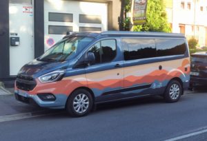 Covering Ford Transit Custom Nugget