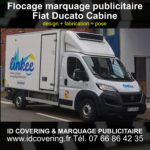marquage publicitaire linkee fiat cabine