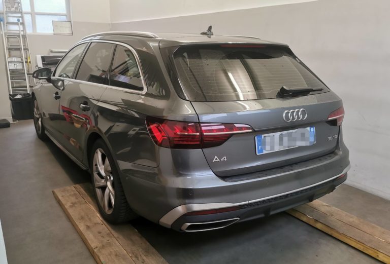 dechromage chrome audi a4